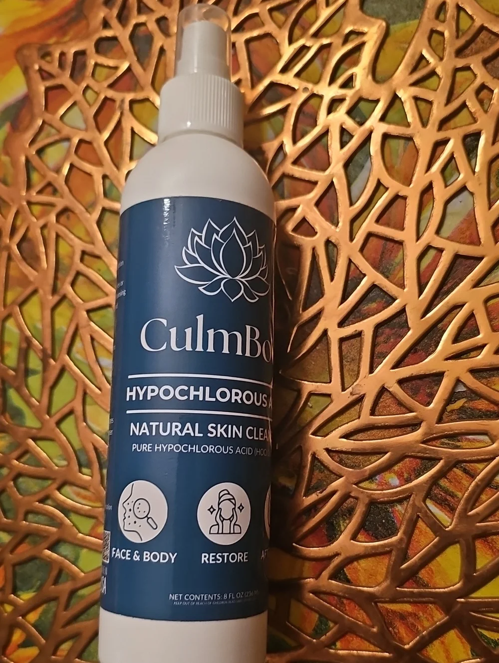 Hypochlorous Natural Skin Cleanser - Blue